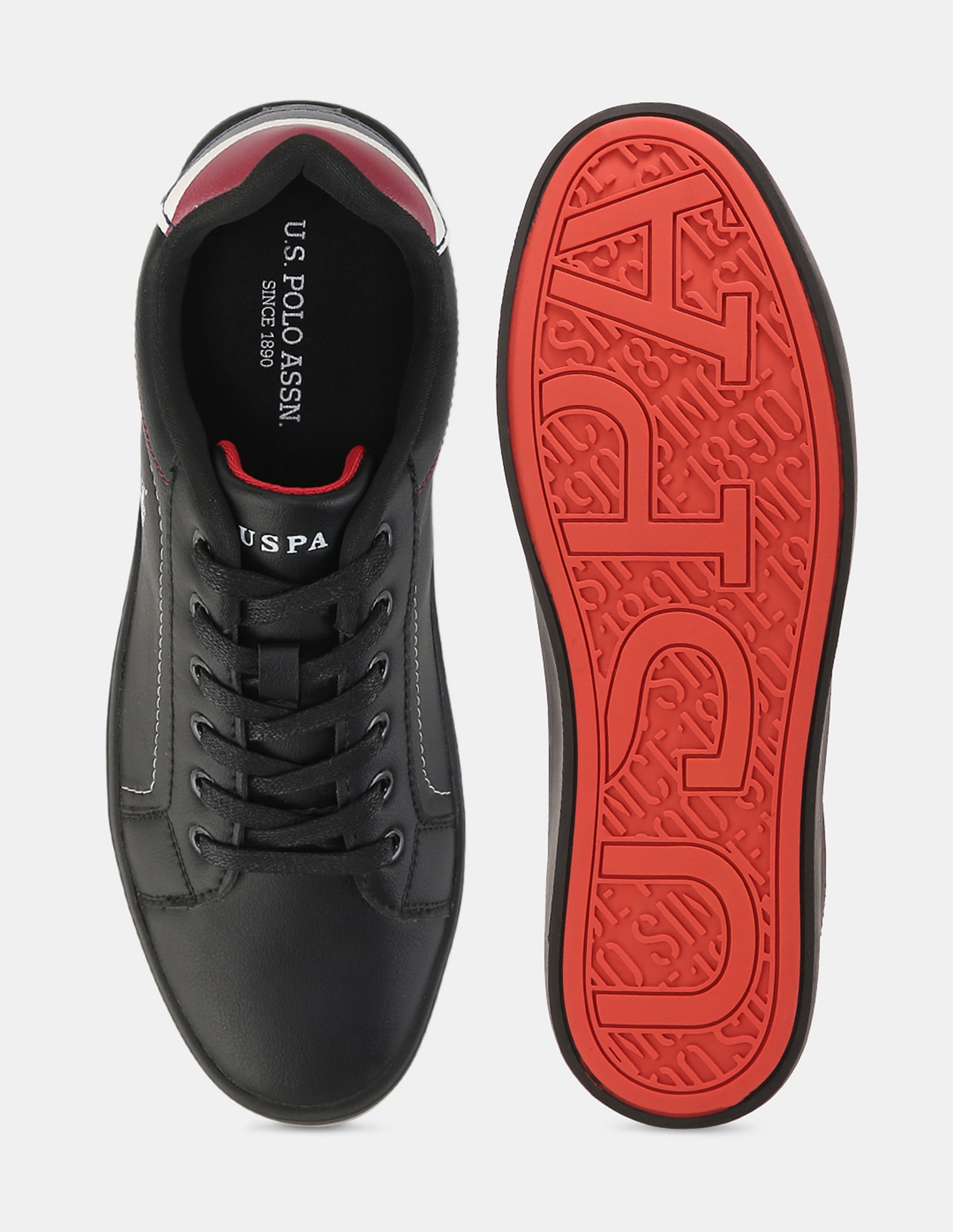 U.S. Polo Assn. Men Solid Rojas 3.0 Sneakers