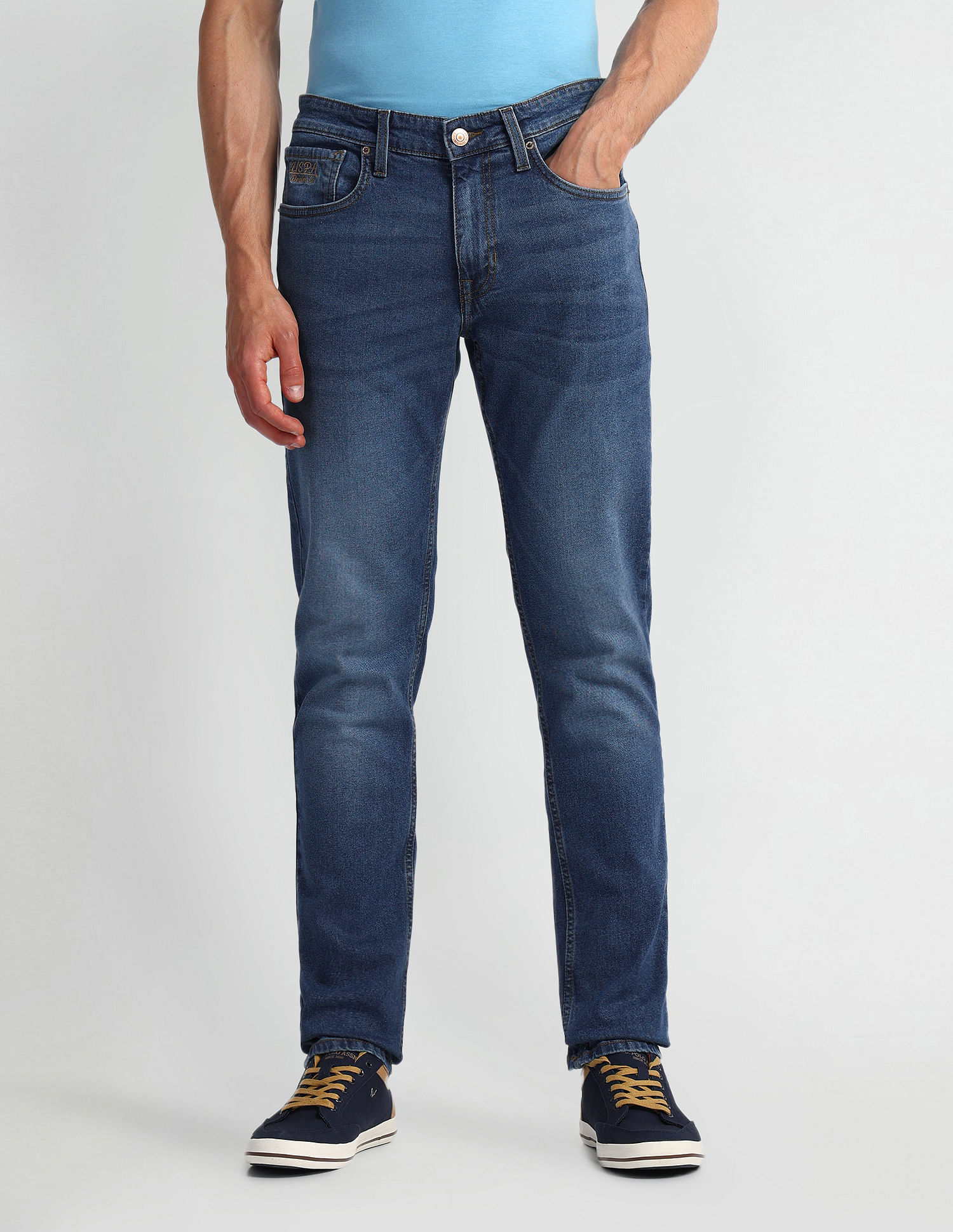 U.S. Polo Assn. Denim Co. Brandon Slim Fit Blue Jeans