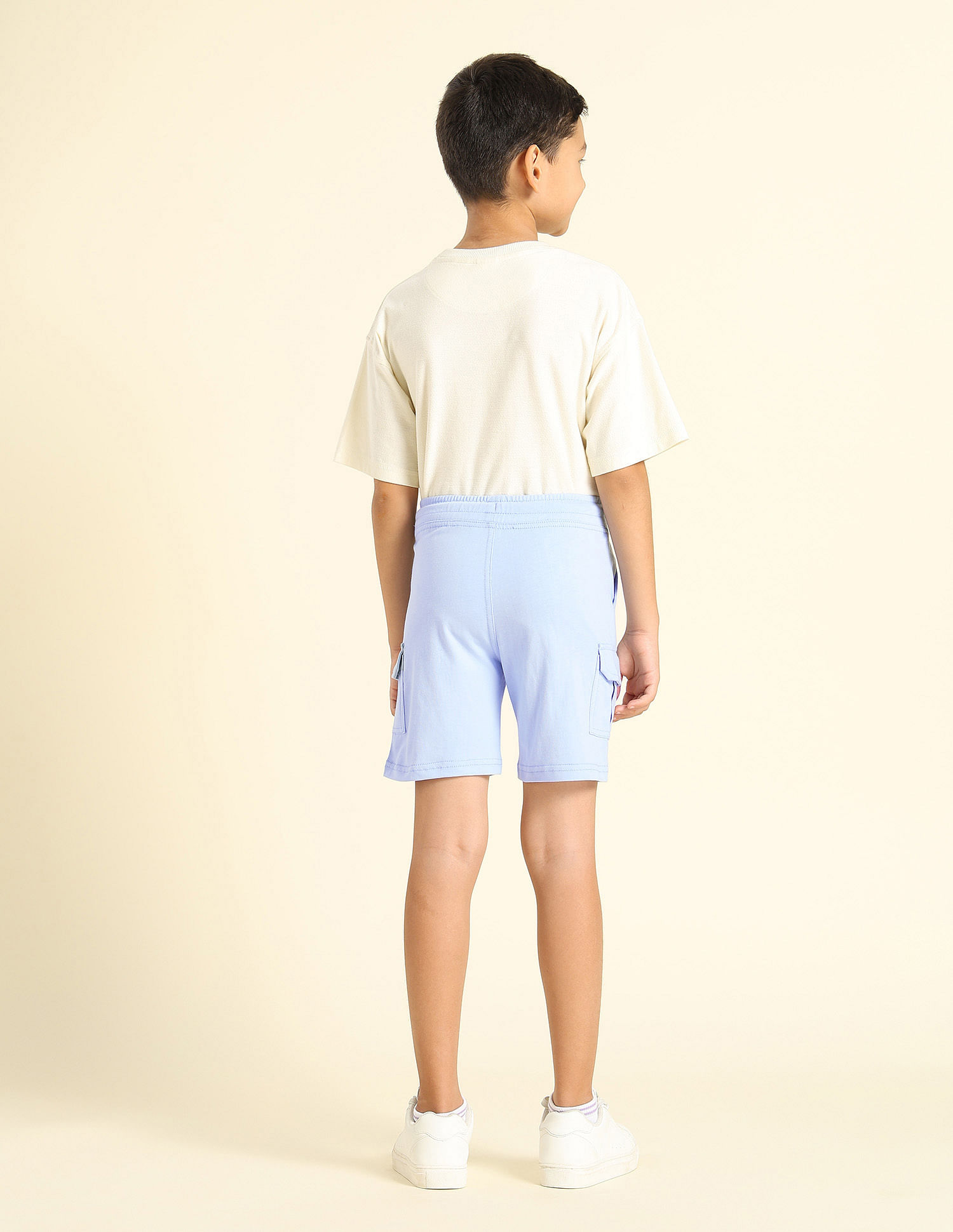 U.S. Polo Assn. Kids Boys Solid Regular Fit Shorts