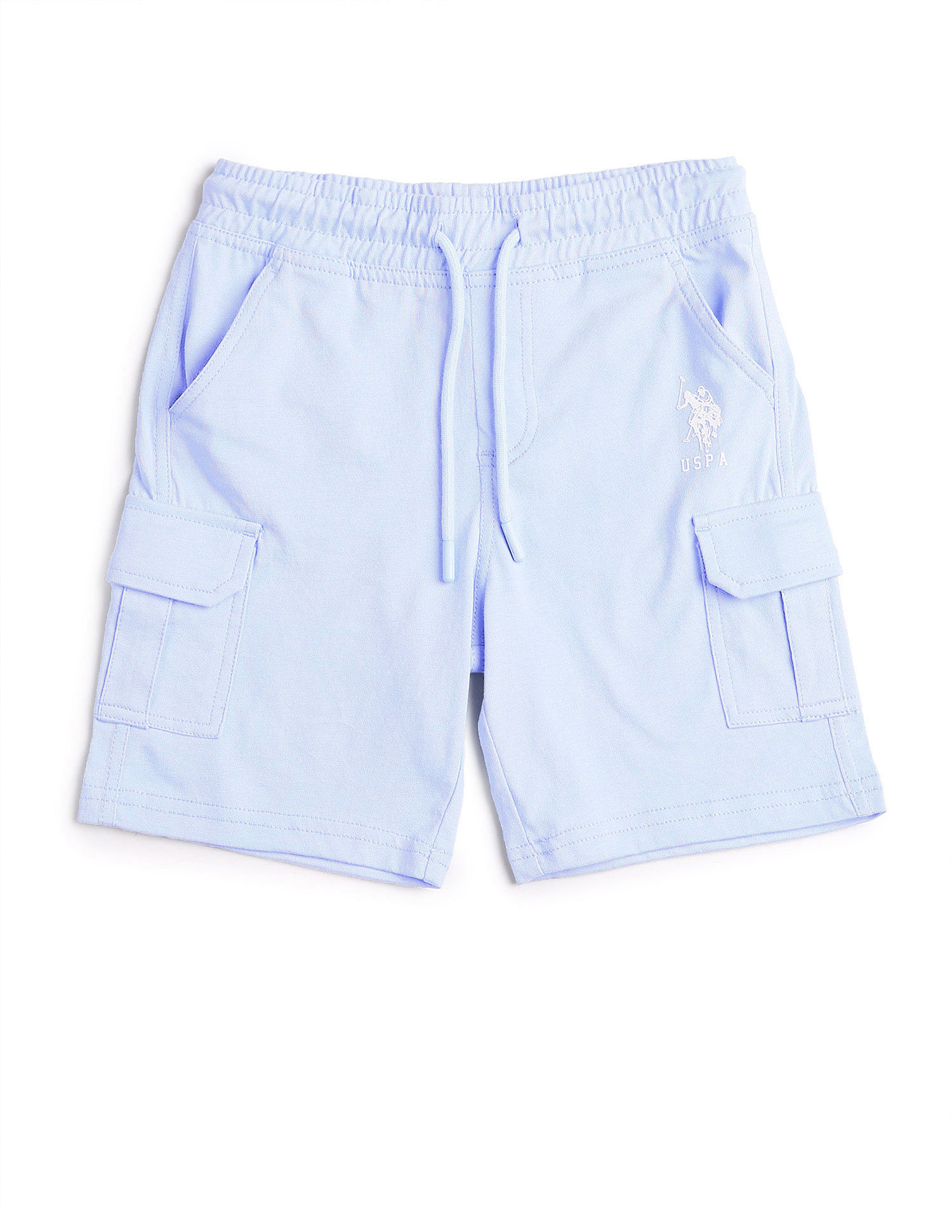 U.S. Polo Assn. Kids Boys Solid Regular Fit Shorts