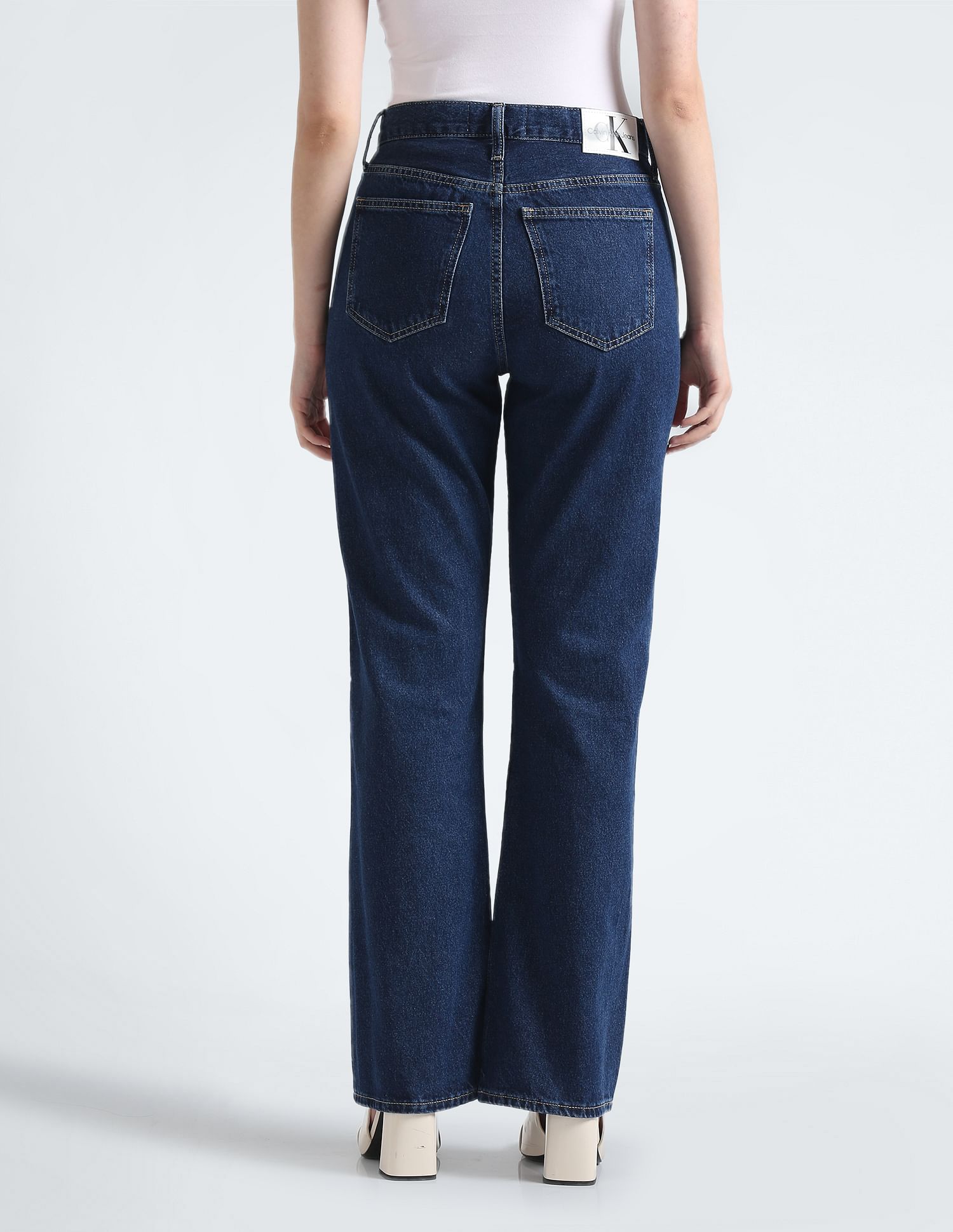 Calvin Klein Jeans Authentic Bootcut Fit Rinsed Jeans