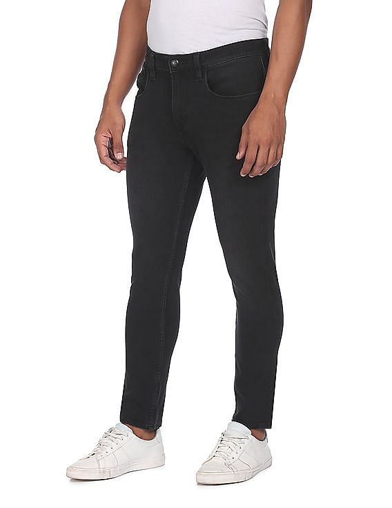 U.S. Polo Assn. Denim Co. Henry Tapered Cropped Fit Black Jeans
