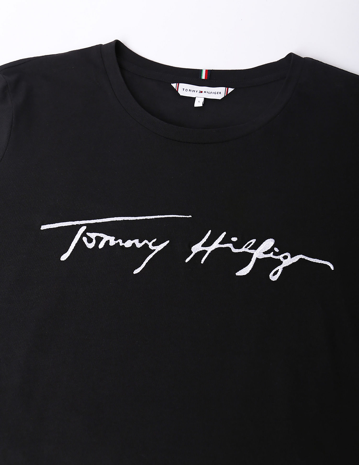 Tommy Hilfiger – signature logo organic cotton regular fit shirt – women –  Ofive Egypt