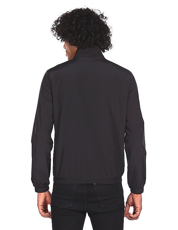 U.S. Polo Assn. Denim Co. High Neck Striped Jacket