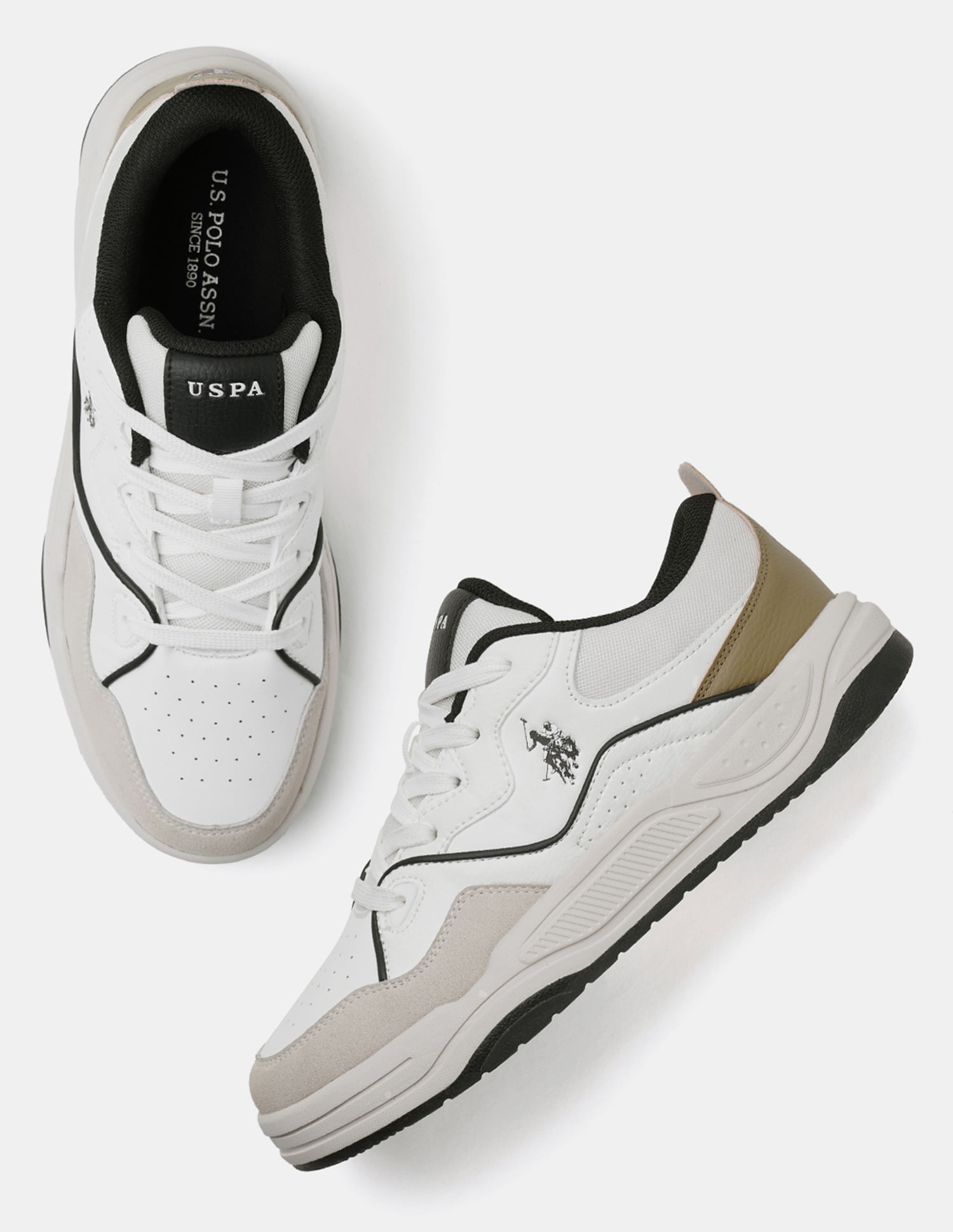 U.S. Polo Assn. Men Odore Colour Blocked Sneakers