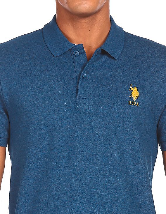 U.S. Polo Assn. Short Sleeve Solid Polo Shirt