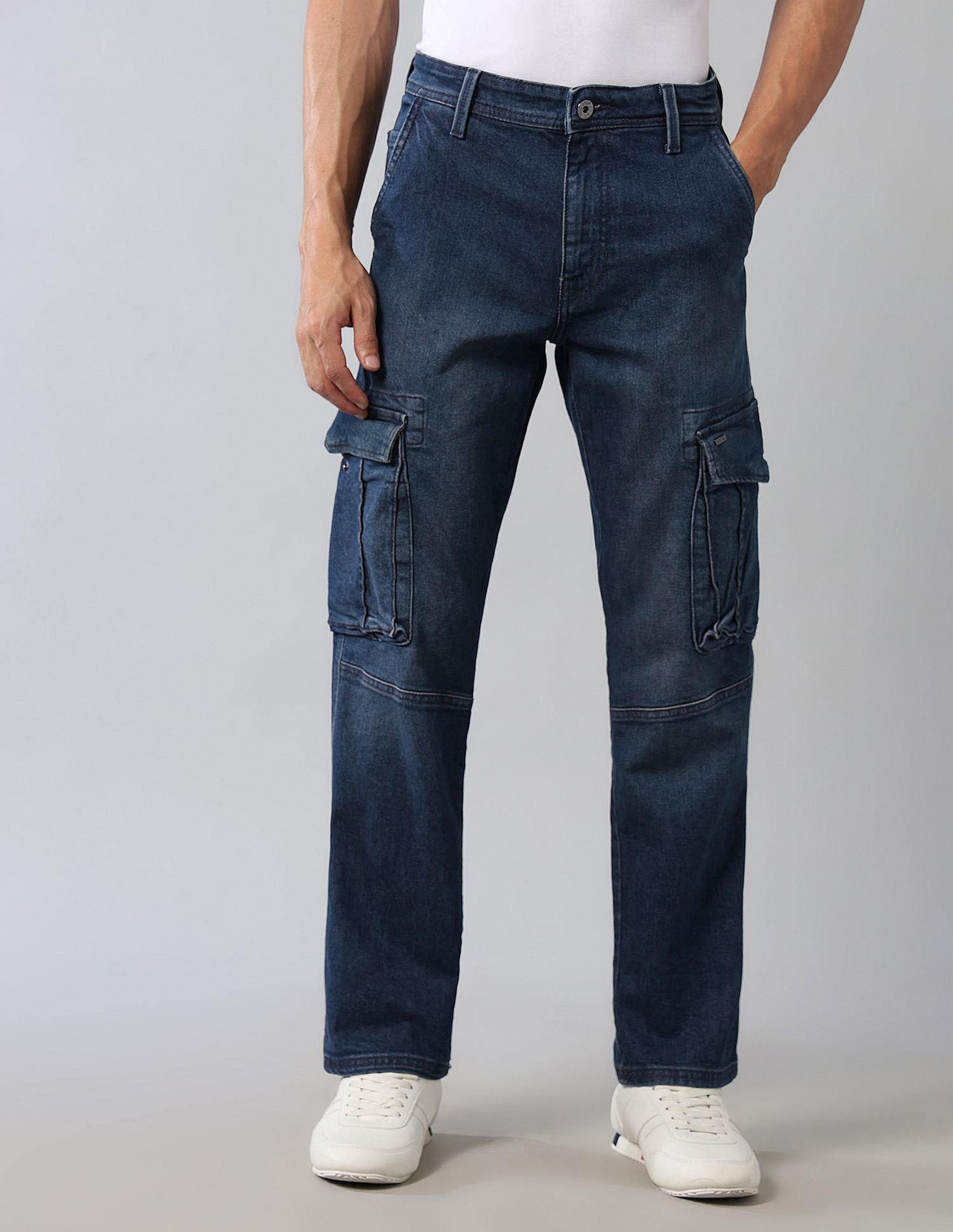 U.S. Polo Assn. Denim Co. Harold Slim Straight Fit Blue Jeans
