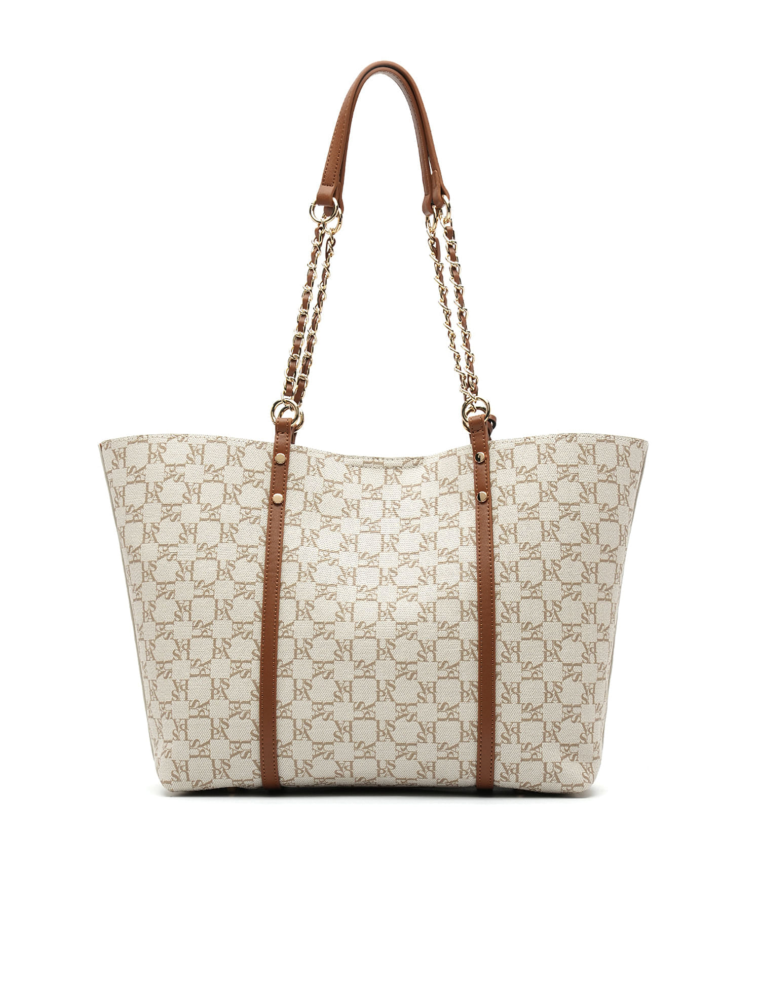 U.S. Polo Assn. Kylie Monogram Tote Bag