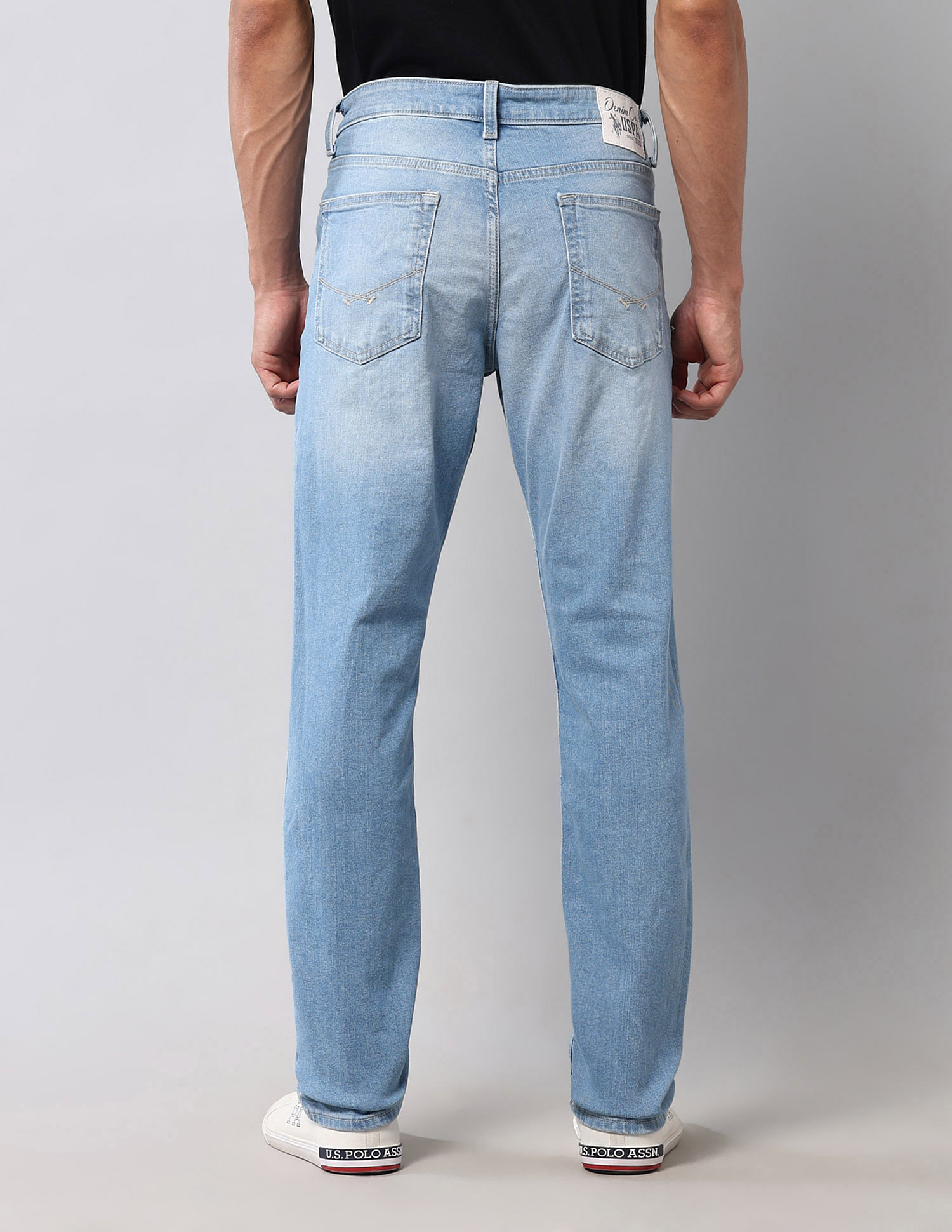 U.S. Polo Assn. Denim Co. Brandon Slim Tapered Fit Blue Vintage Jeans