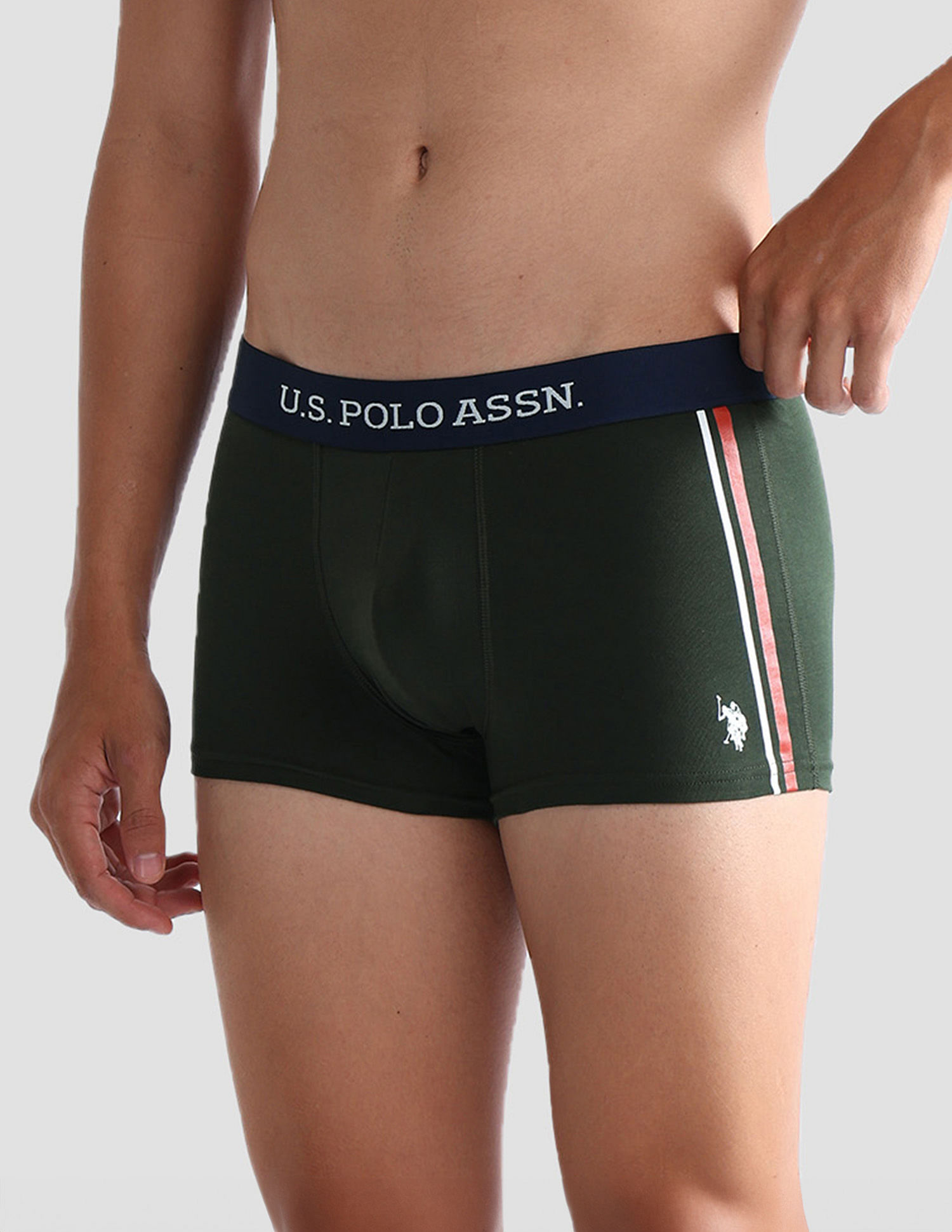 U.S. Polo Assn. Solid Super Soft ET001 Trunks - Pack Of 1