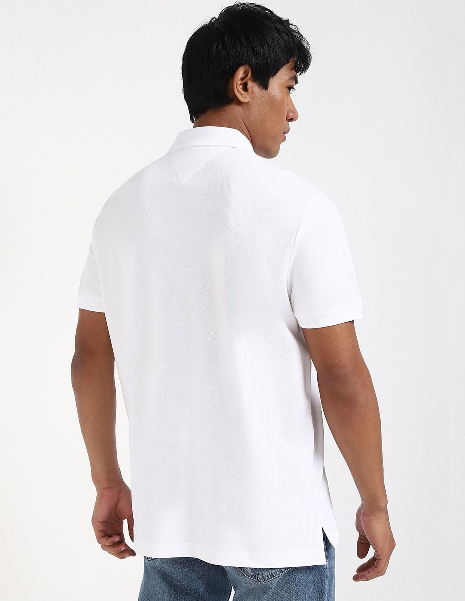 Tommy Hilfiger Logo Regular-Fit Cotton Polo Shirt
