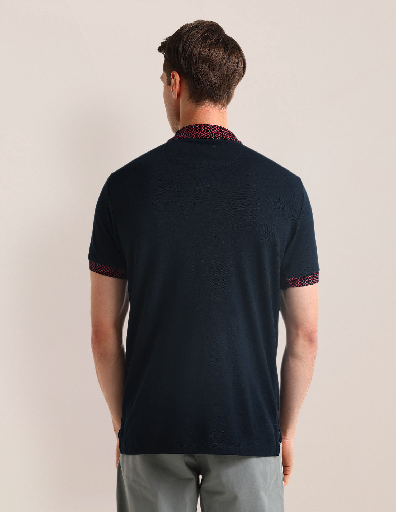 U.S. Polo Assn. Solid Slim Fit Polo Shirt