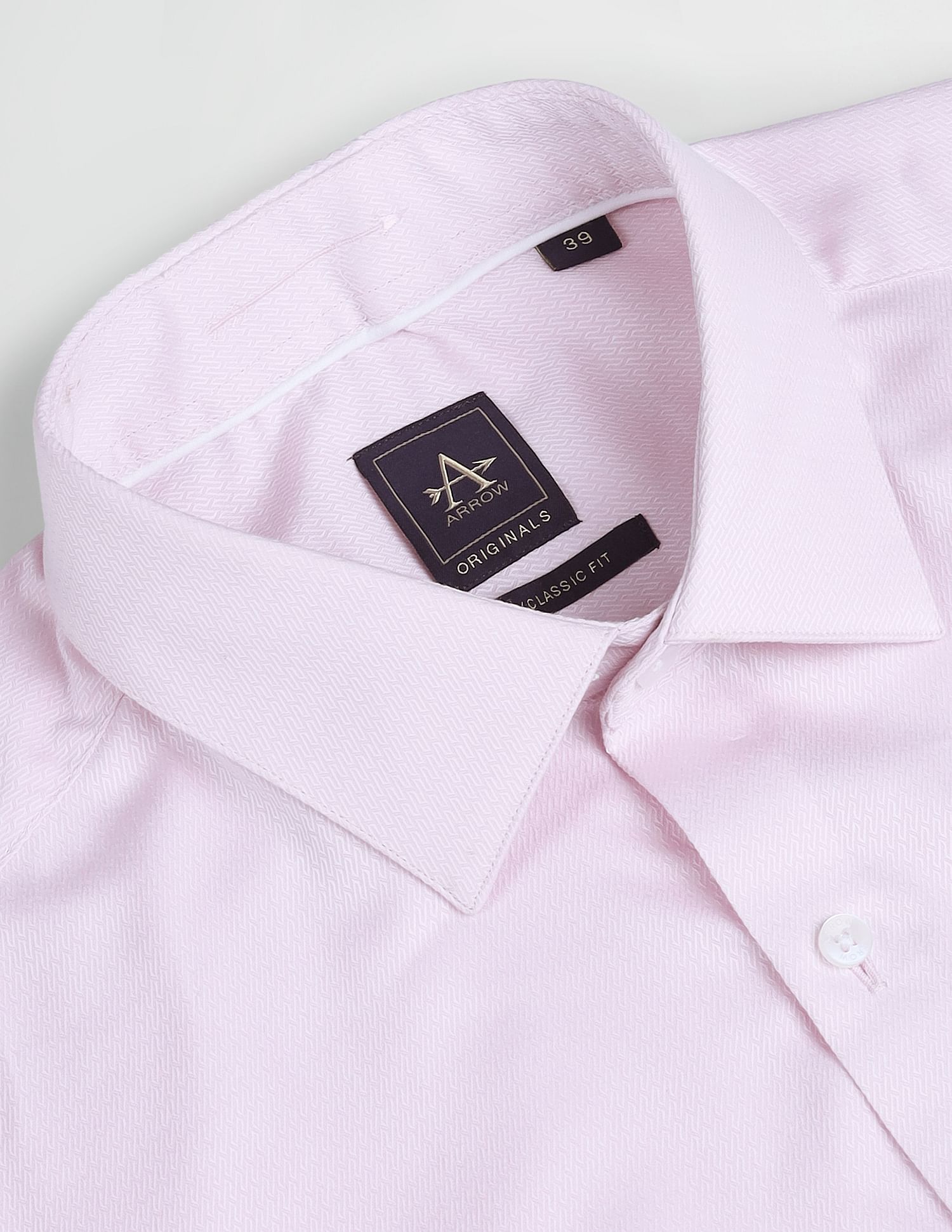 Arrow Short Sleeve Textured Shirt