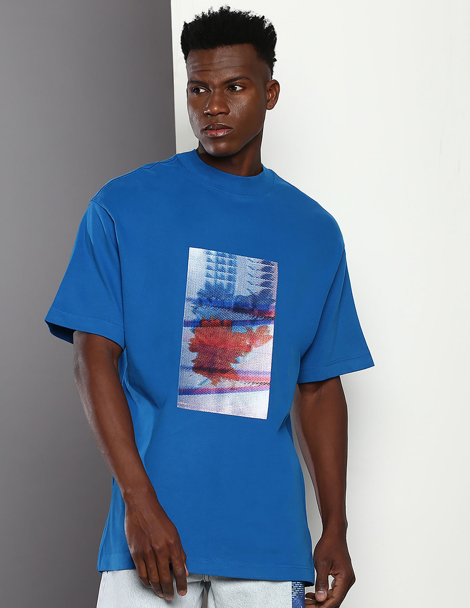 Calvin klein jeans clearance blue t shirt