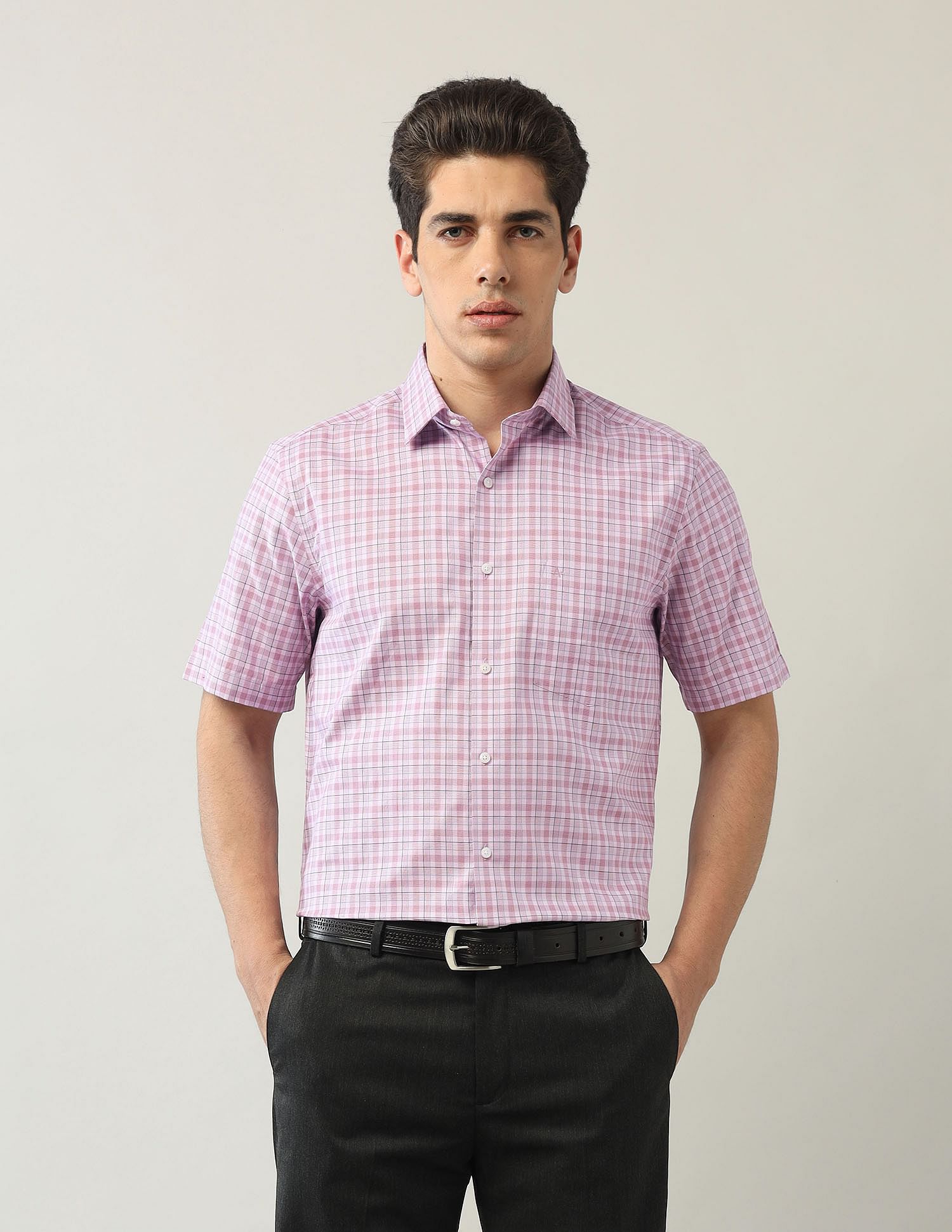 Arrow Dupplin Checked Dobby Shirt