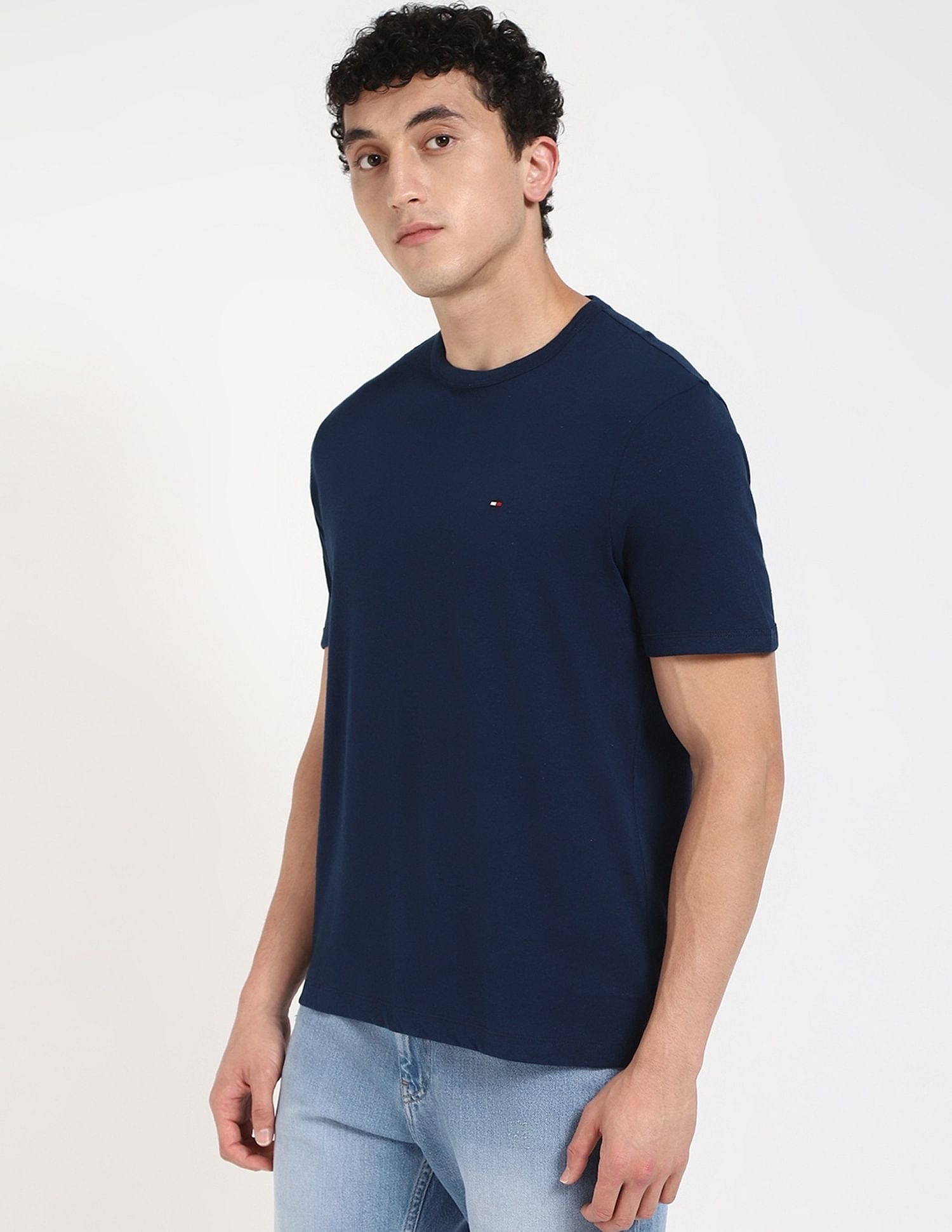 Tommy Hilfiger Solid Regular Fit T-shirt