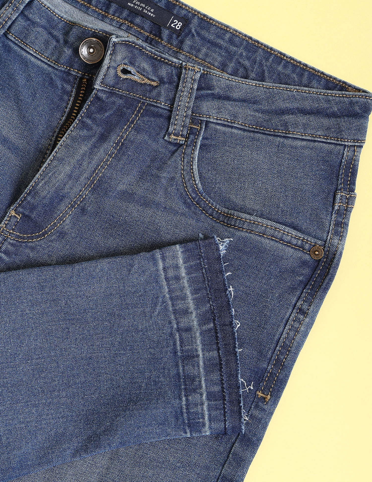 Flying Machine Women Victoria Skinny Fit Mid Rise Jeans
