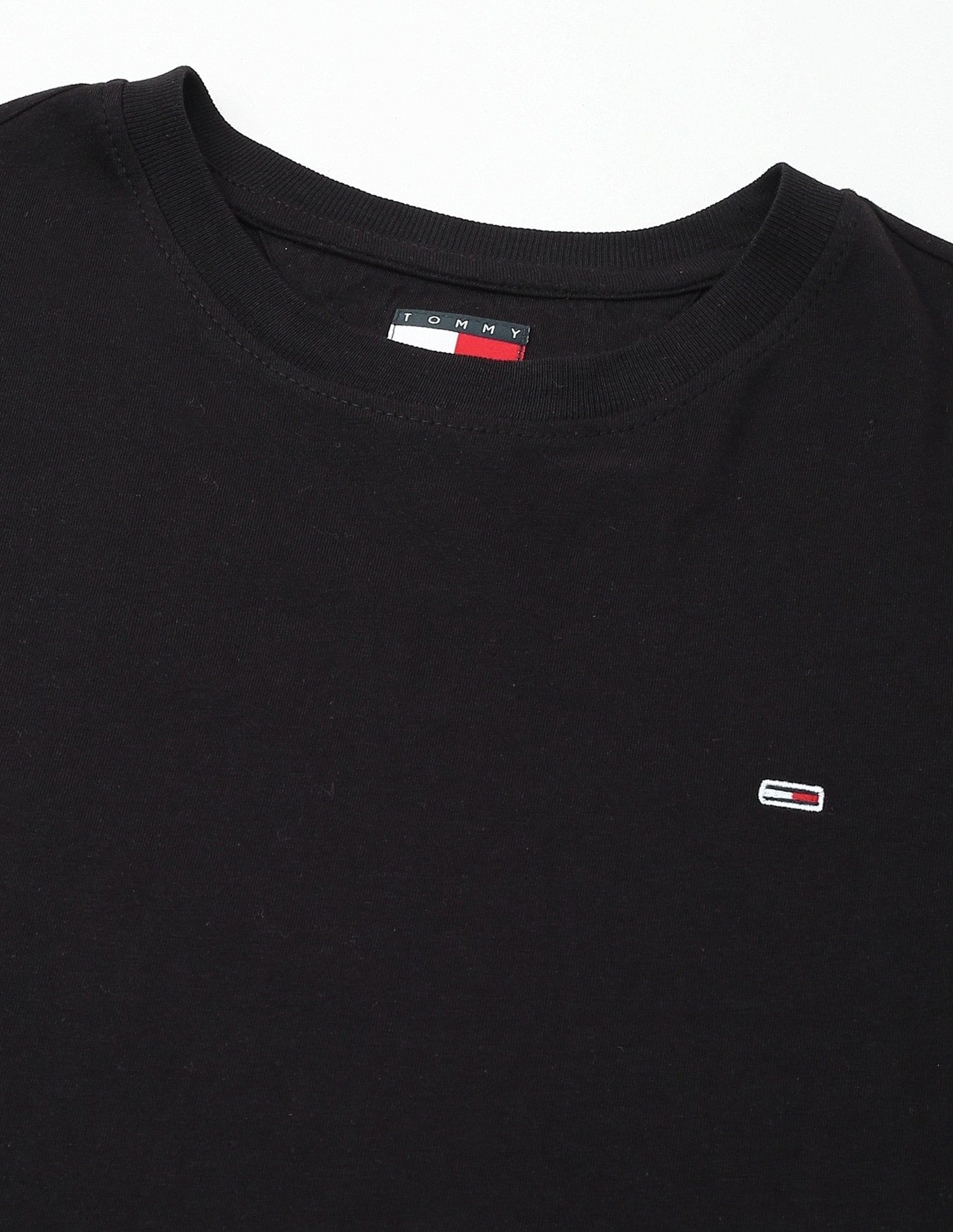 Tommy Hilfiger Solid Slim-Fit Cotton T-Shirt
