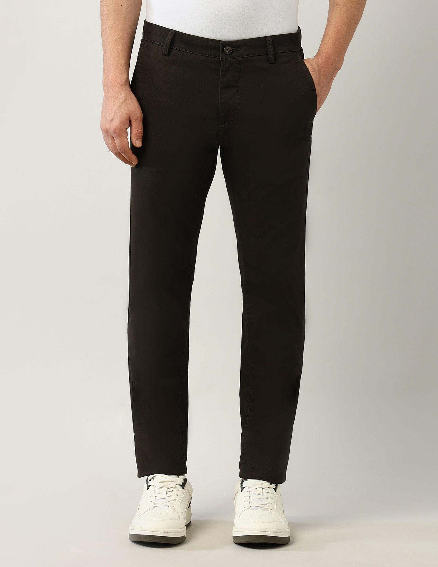Arrow Sport Slim Fit Smartflex Trousers