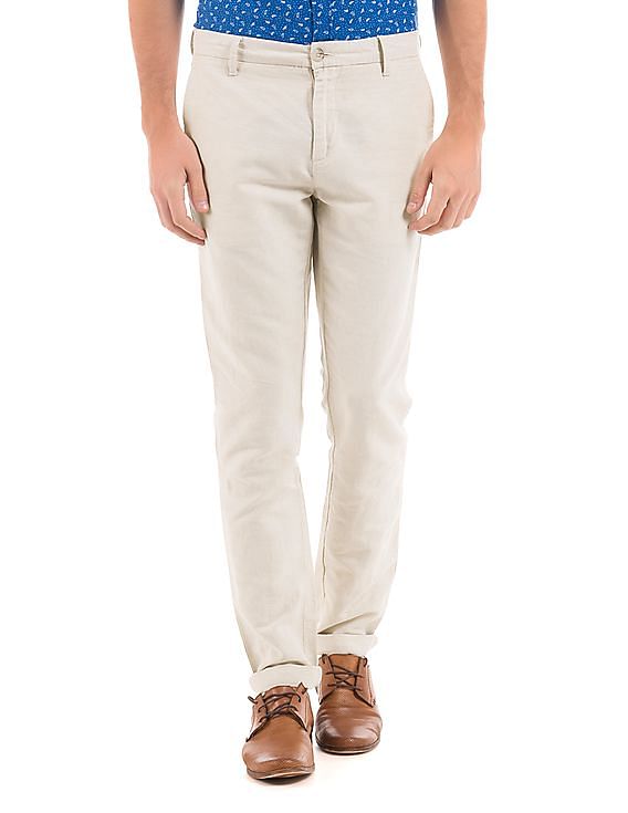 Linen Club Regular Fit Men White Trousers - Buy Linen Club Regular Fit Men  White Trousers Online at Best Prices in India | Flipkart.com