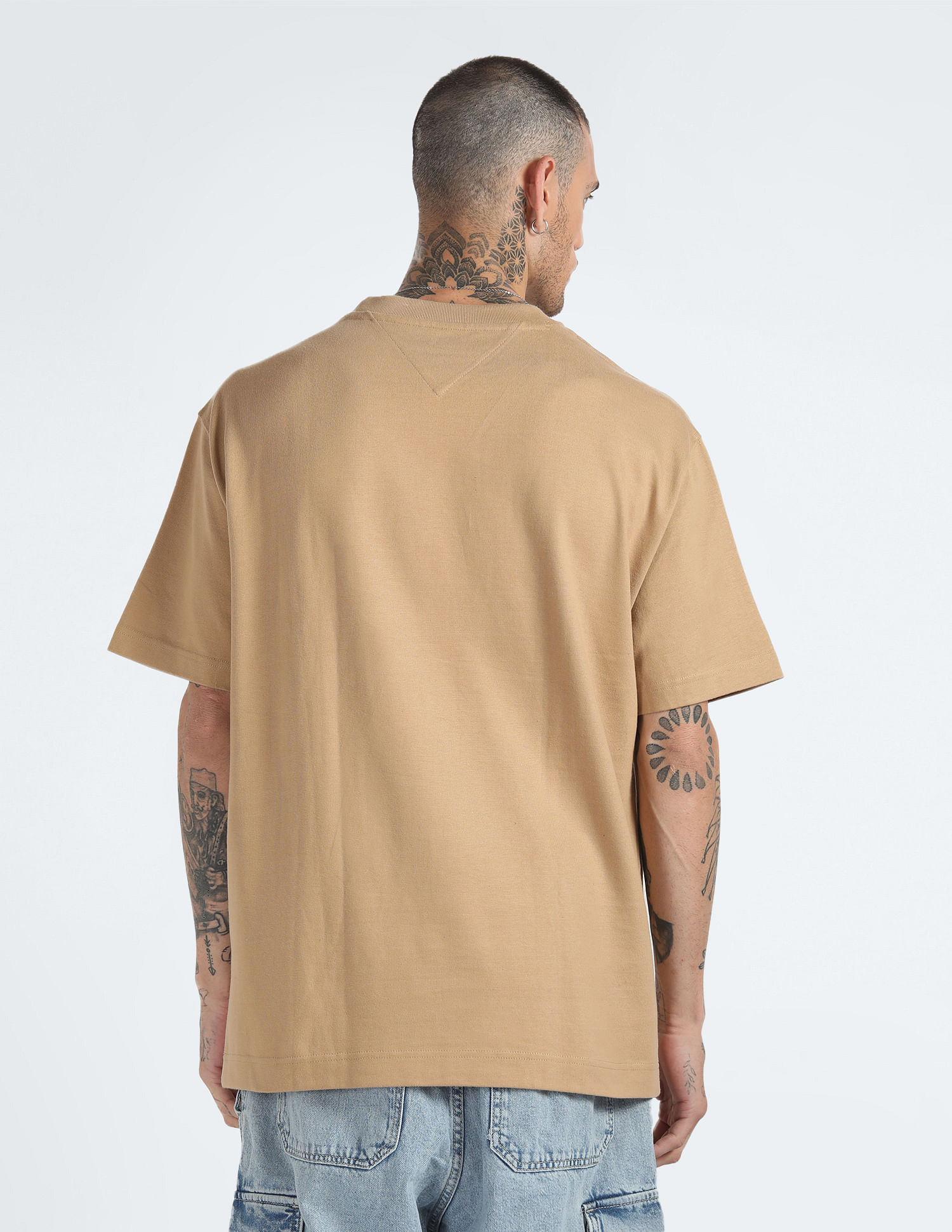 Tommy Hilfiger Monogram Jersey Solid T-Shirt