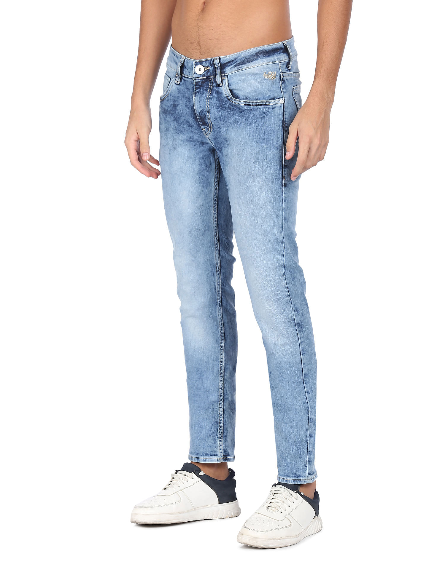 Flying Machine Jackson Skinny Fit Stone Wash Jeans