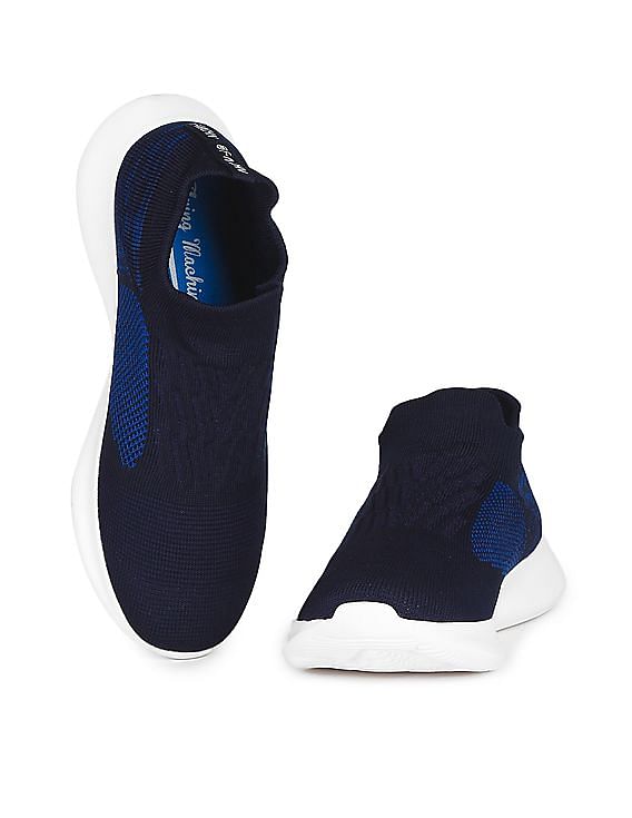 Flying Machine Men Knit Upper Lumin Slip On Shoes