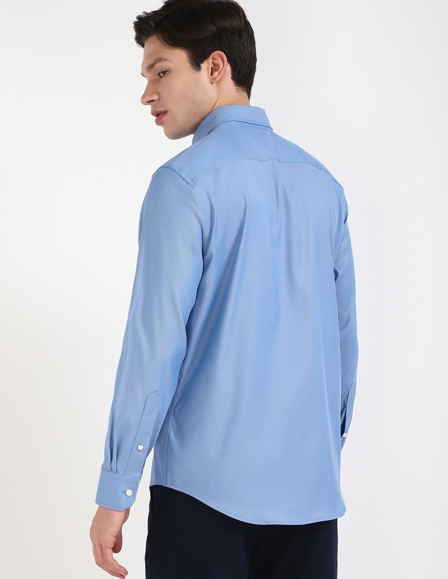 Tommy Hilfiger Solid Regular-Fit Twill Shirt