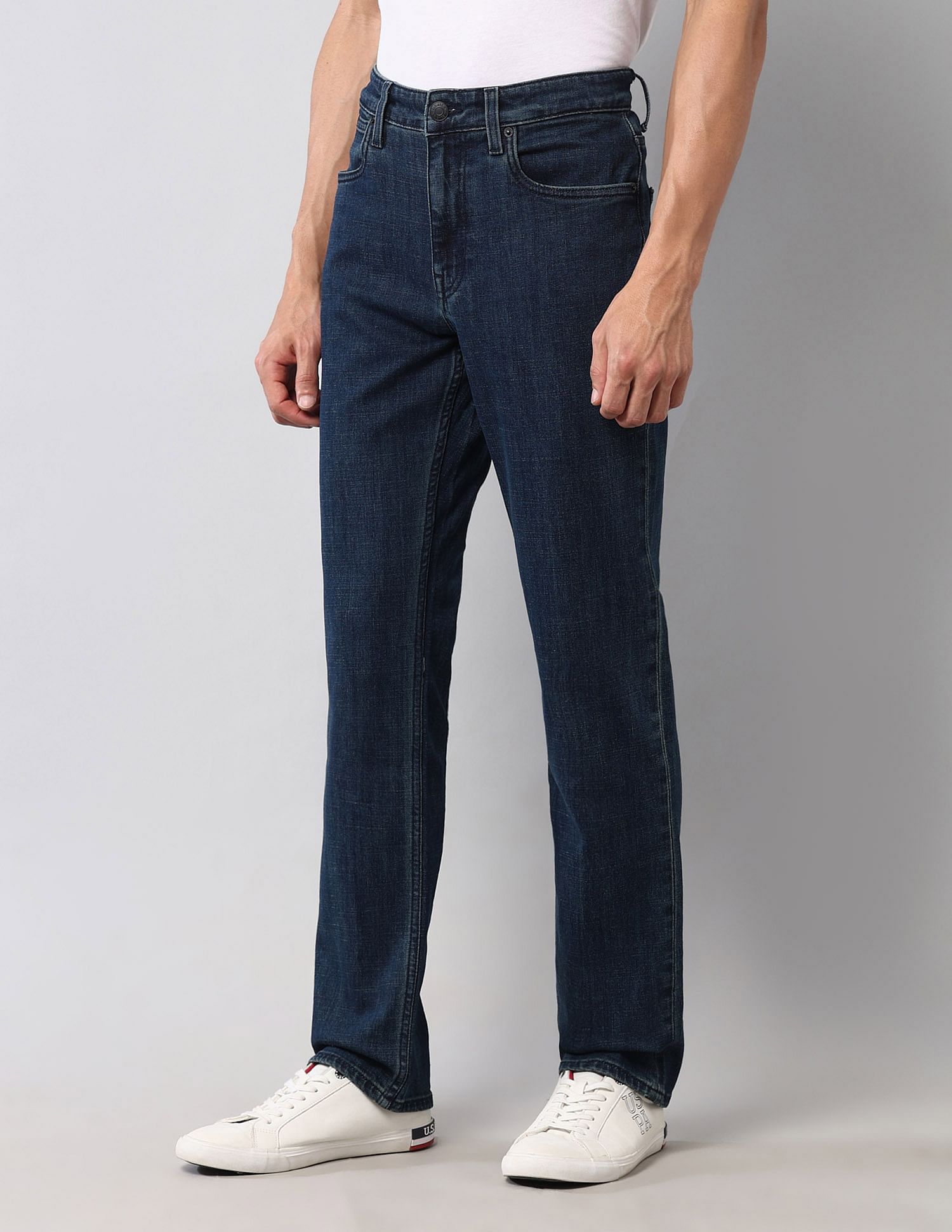 U.S. Polo Assn. Denim Co. Harold Slim Straight Fit Blue Vintage Jeans