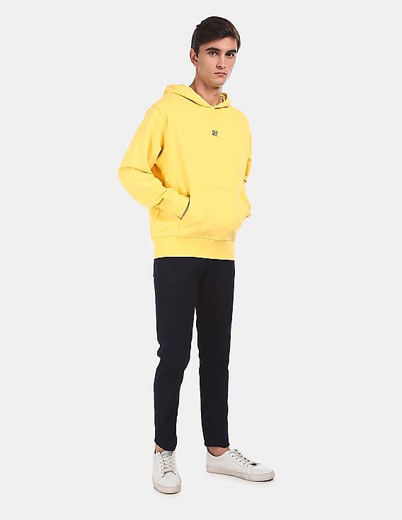 Mens light yellow hoodie best sale