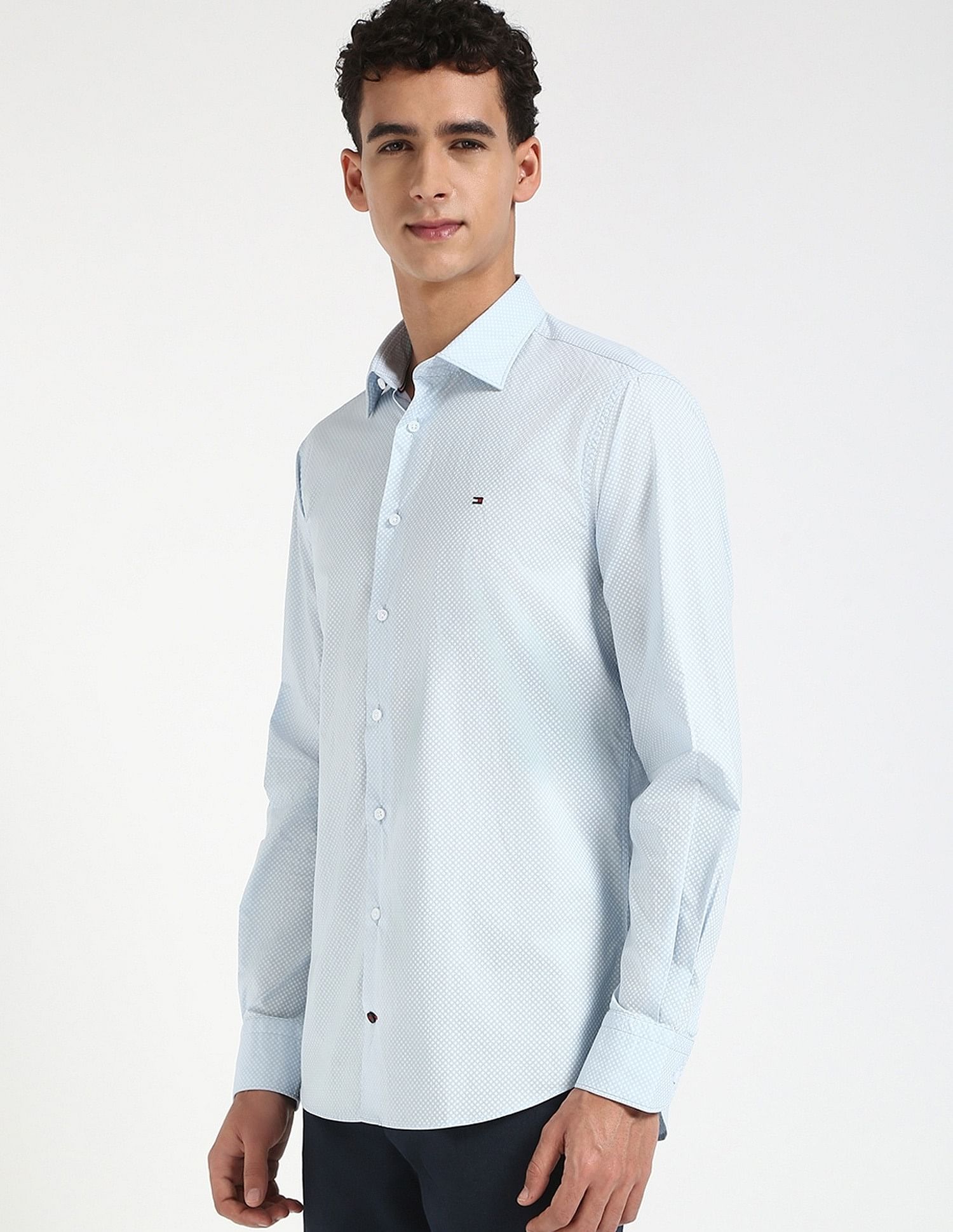 Tommy Hilfiger Printed Regular-Fit Woven Shirt