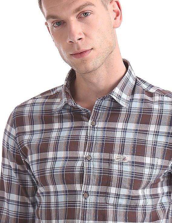 U.S. Polo Assn. Denim Co. Slim Fit Check Shirt