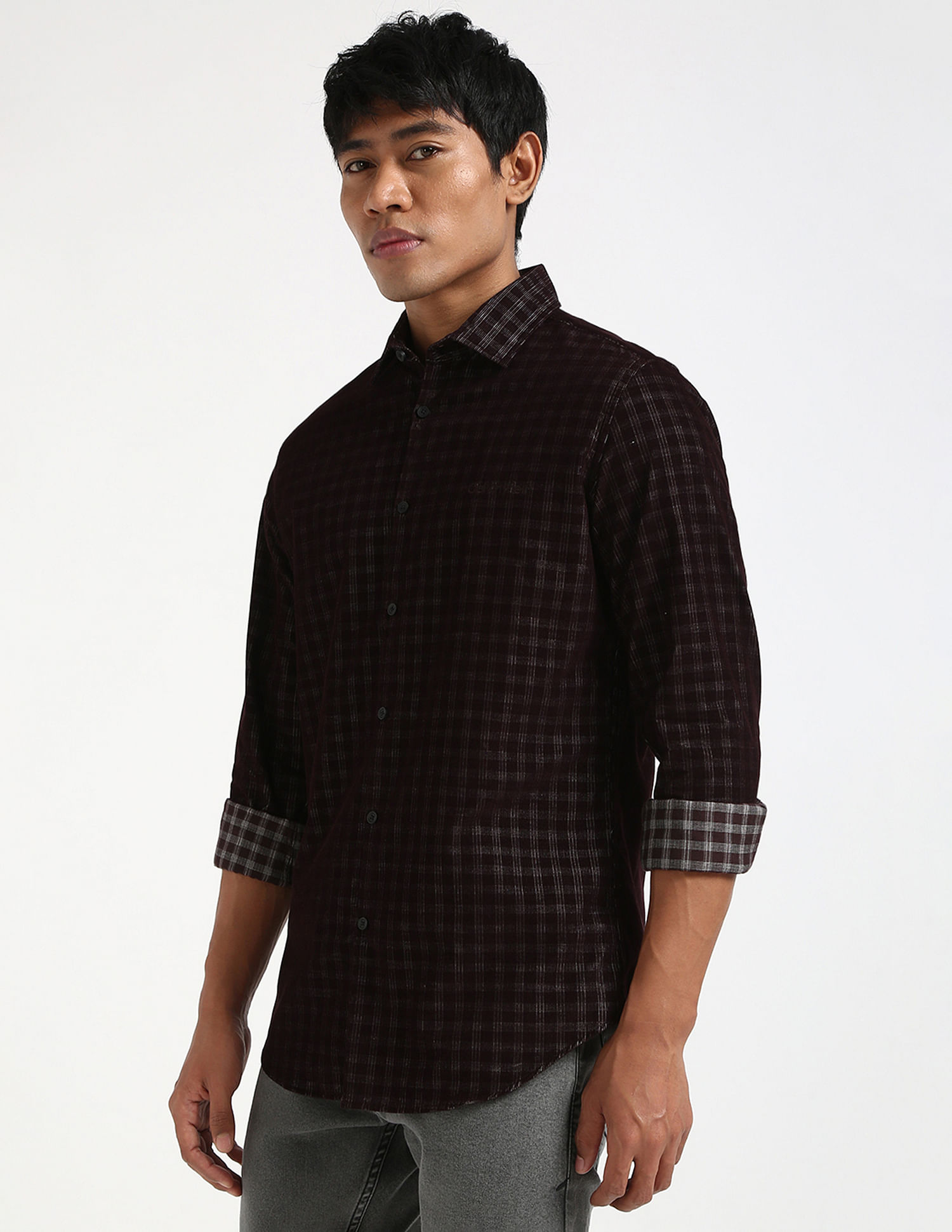 Calvin Klein Jeans Slim Fit Twill Shirt
