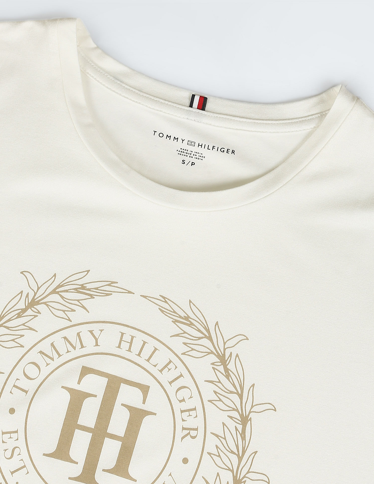 Tommy Hilfiger Viscose Jersey Crest T-Shirt