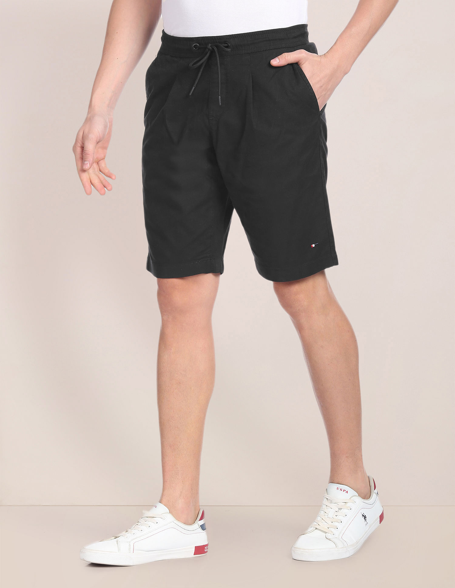 U.S. Polo Assn. Elasticised Waist Twill Shorts