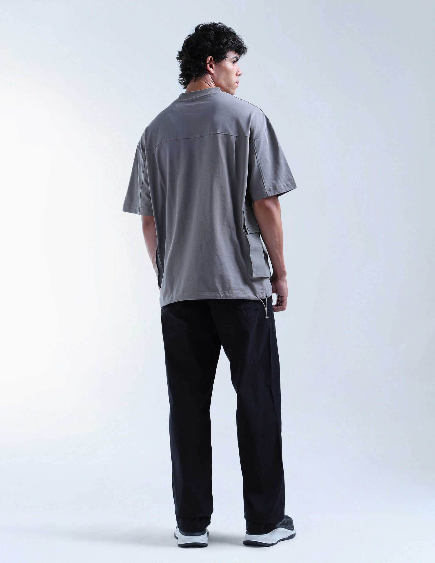 Flying Machine Cobain Loose Fit Mid Rise Chinos