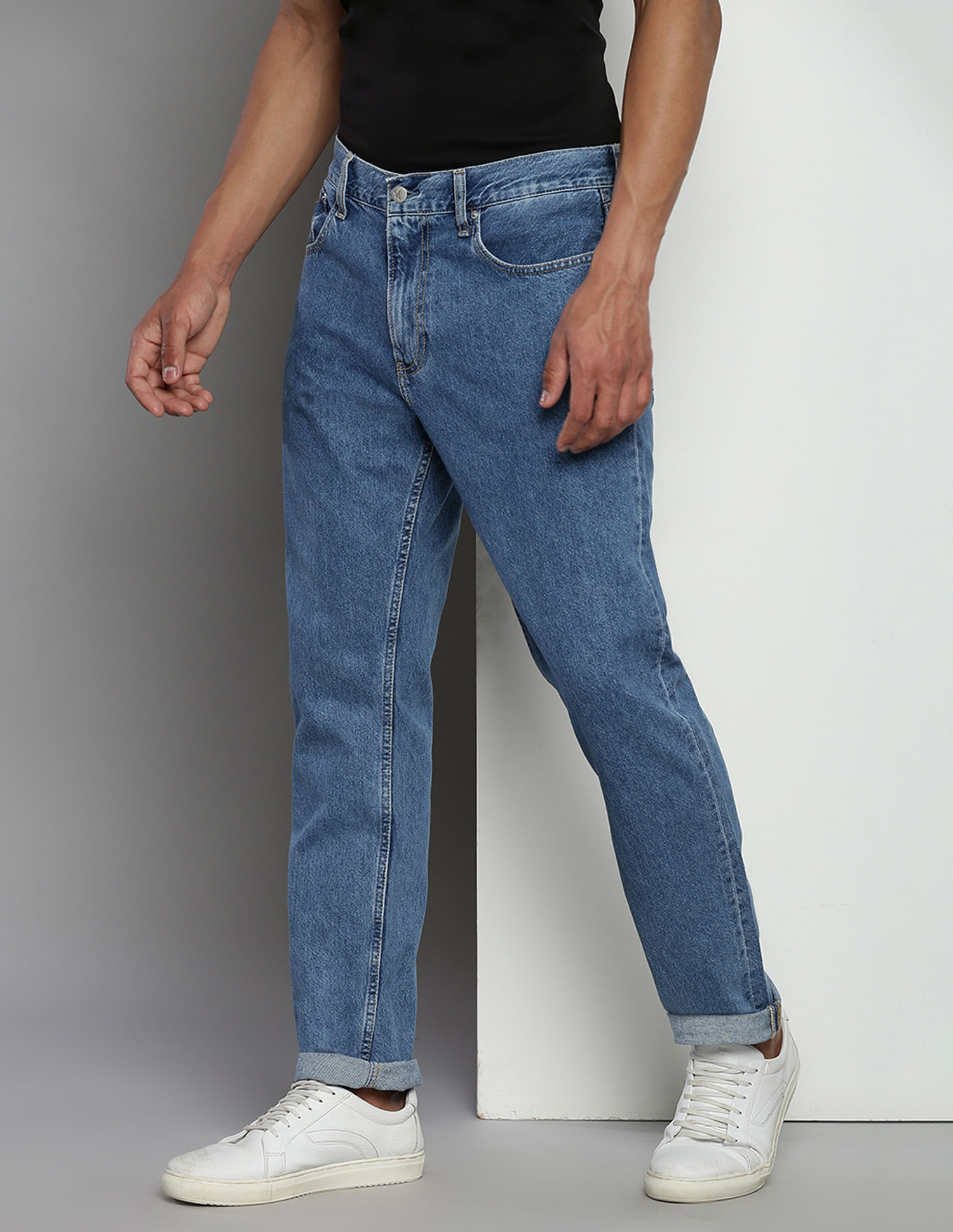 Calvin Klein Jeans Sustainable Rinsed Straight Jeans