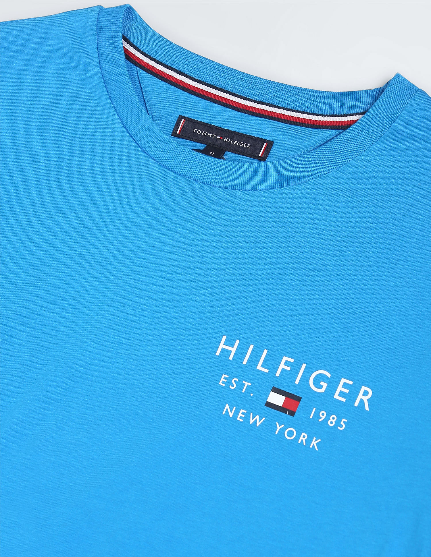 Tommy Hilfiger Solid Logo Slim Fit T-Shirt