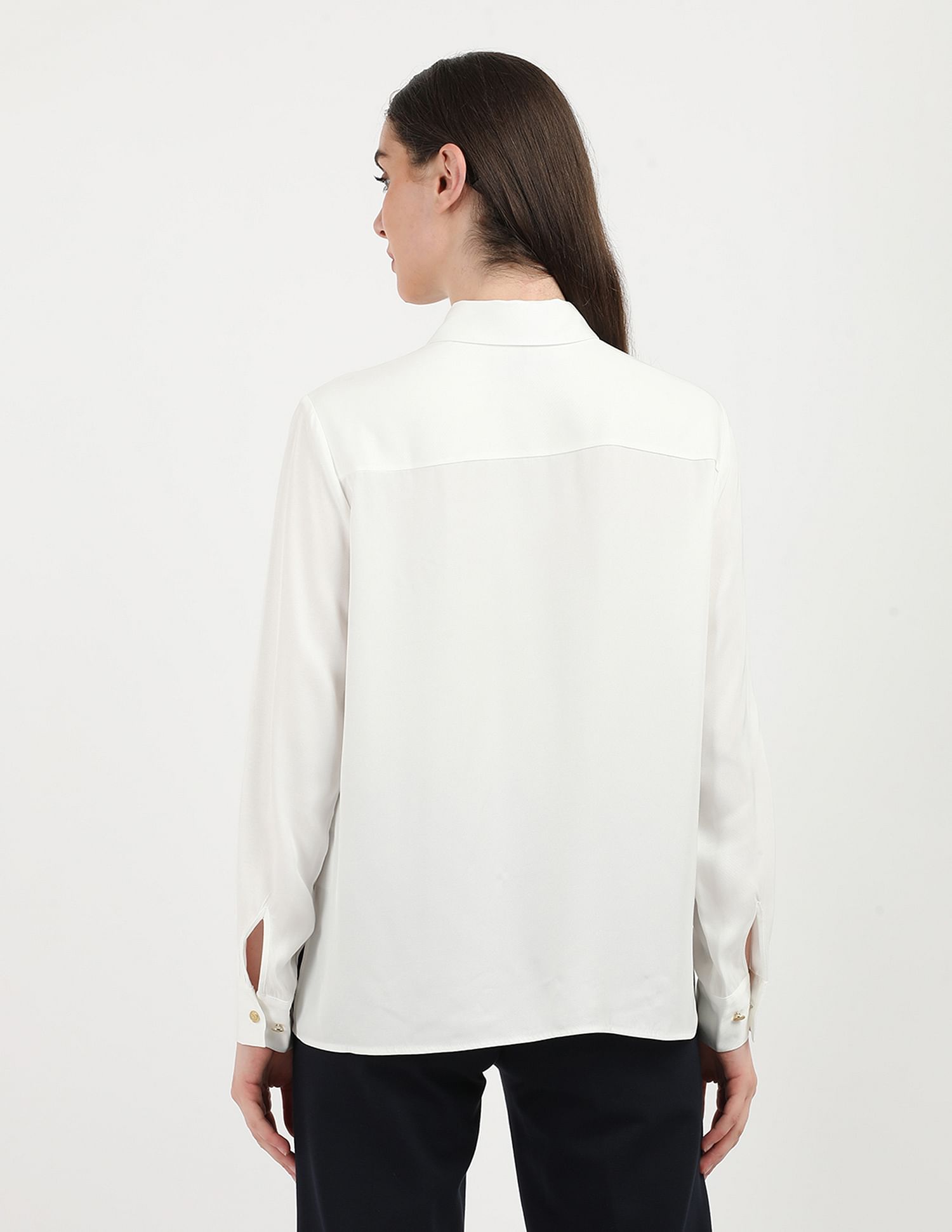 Tommy Hilfiger Regular Fit Spread Collar Shirt