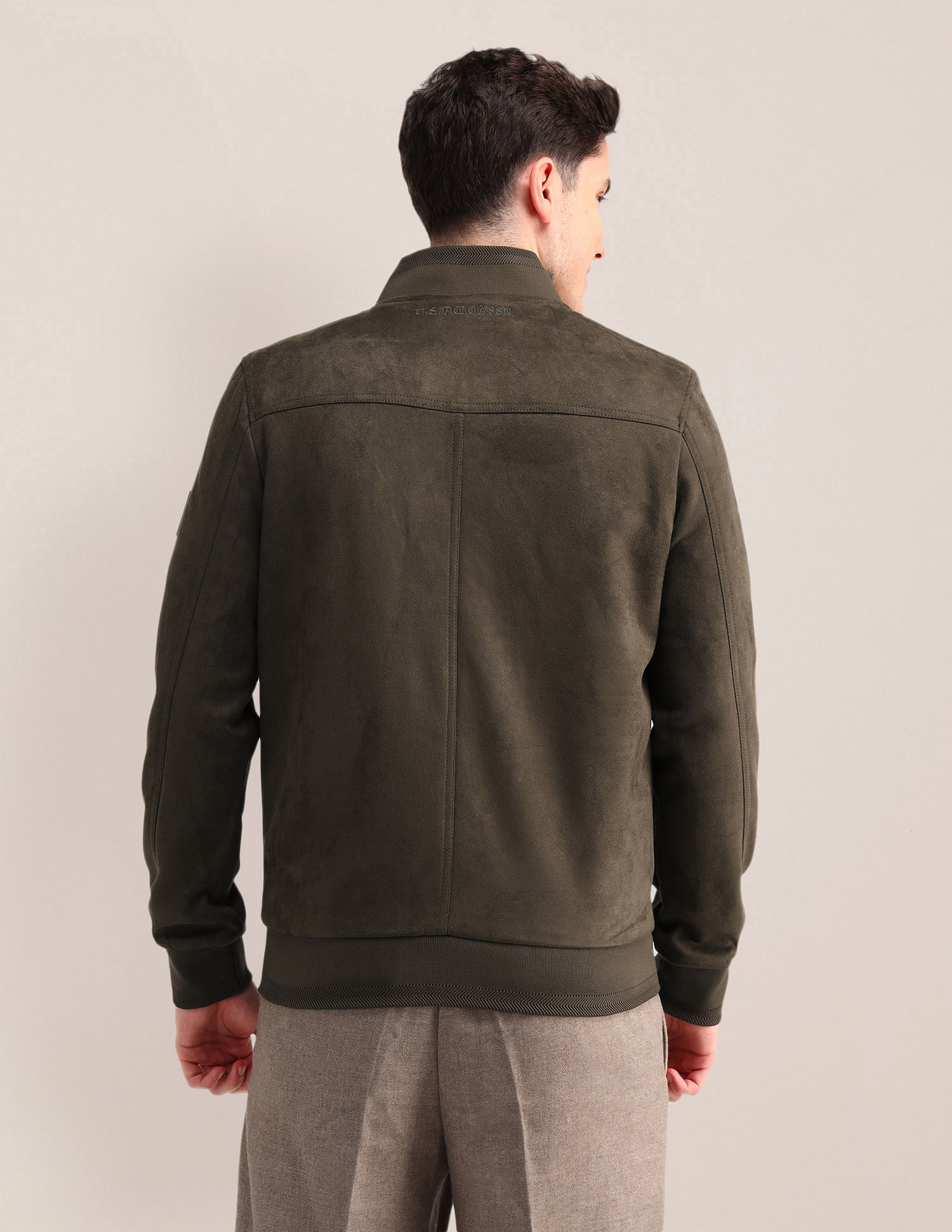 U.S. Polo Assn. Regular Fit Solid Casual Jacket