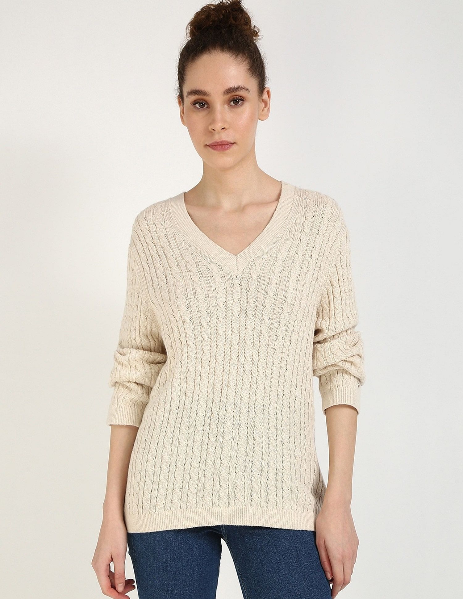 Tommy Hilfiger Regular-Fit Nylon V-Neck Sweater