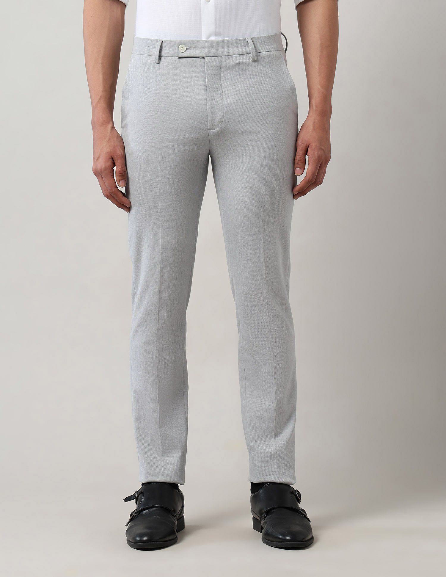 Arrow Slim Fit Autoflex Trousers