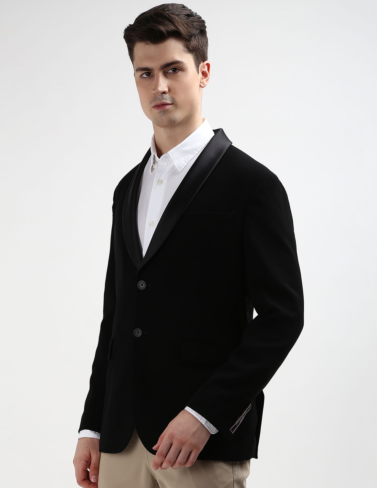 Tommy Hilfiger Black Tuxedo Blazer