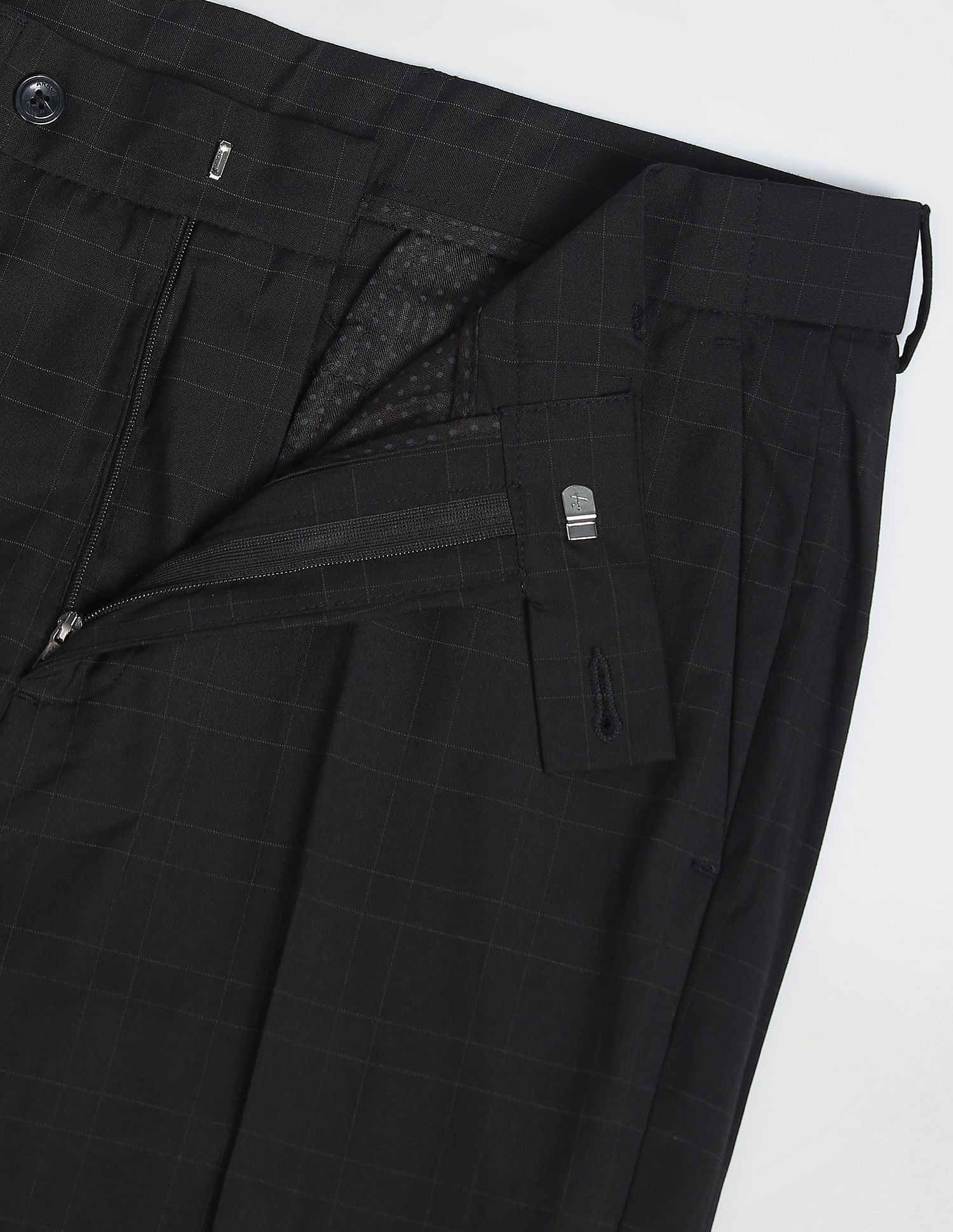 Slim-fit cotton check trousers - Men | Mango Man USA