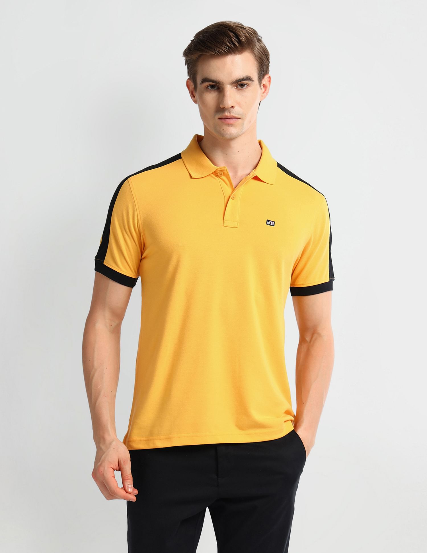 Arrow Sport Regular Fit Solid Polo Shirt