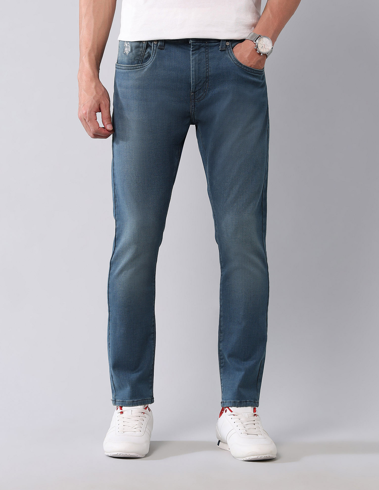 U.S. Polo Assn. Denim Co. Henry Tapered Fit Ultra Soft Jeans