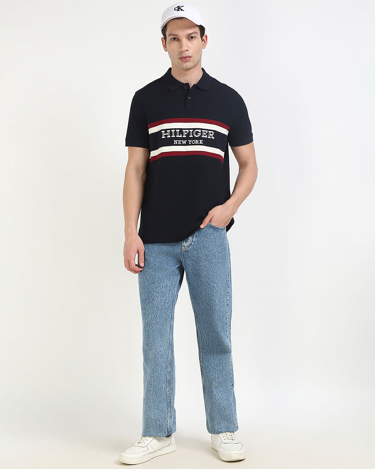 Tommy Hilfiger Printed Regular Fit Polo Shirt