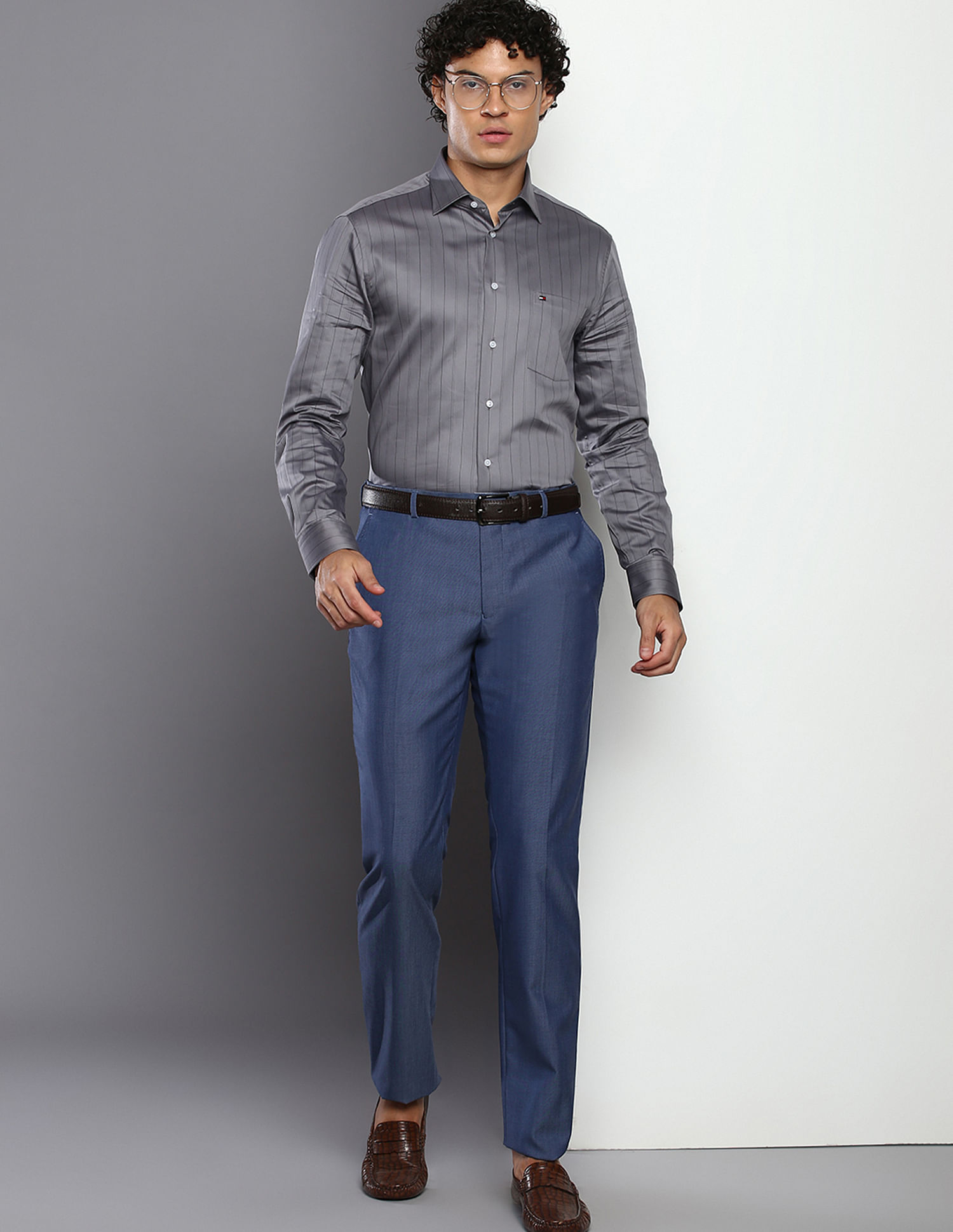 Tommy Hilfiger Mid Rise Twill Trousers