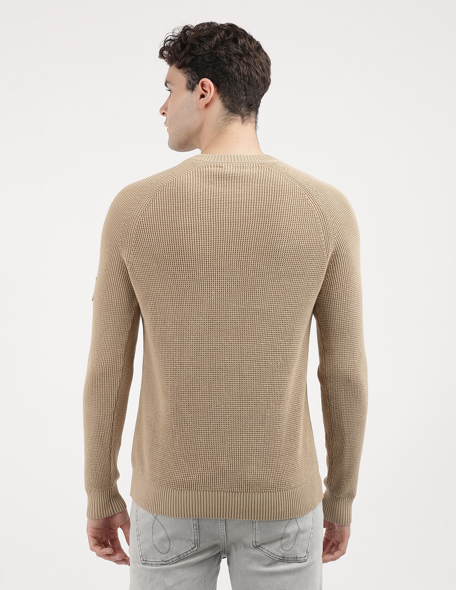 Calvin Klein Jeans Badge Easy Crew Neck Sweater