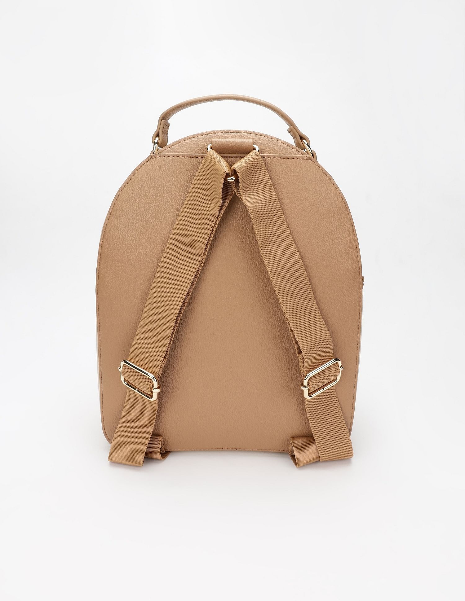 Tommy Hilfiger Colorblock Beige Cotton Backpack